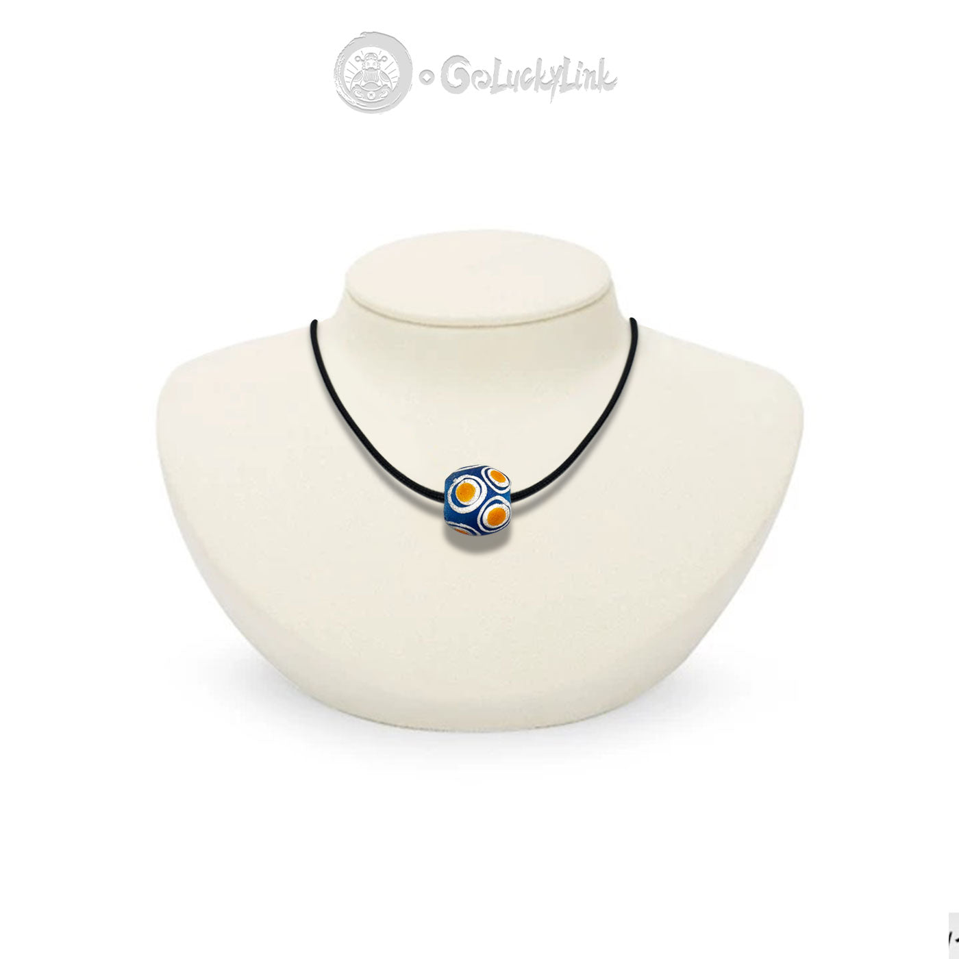 GoLuckLink Premium Glass Lucky Bead – Enhance Your Energy & Bring Good Fortune