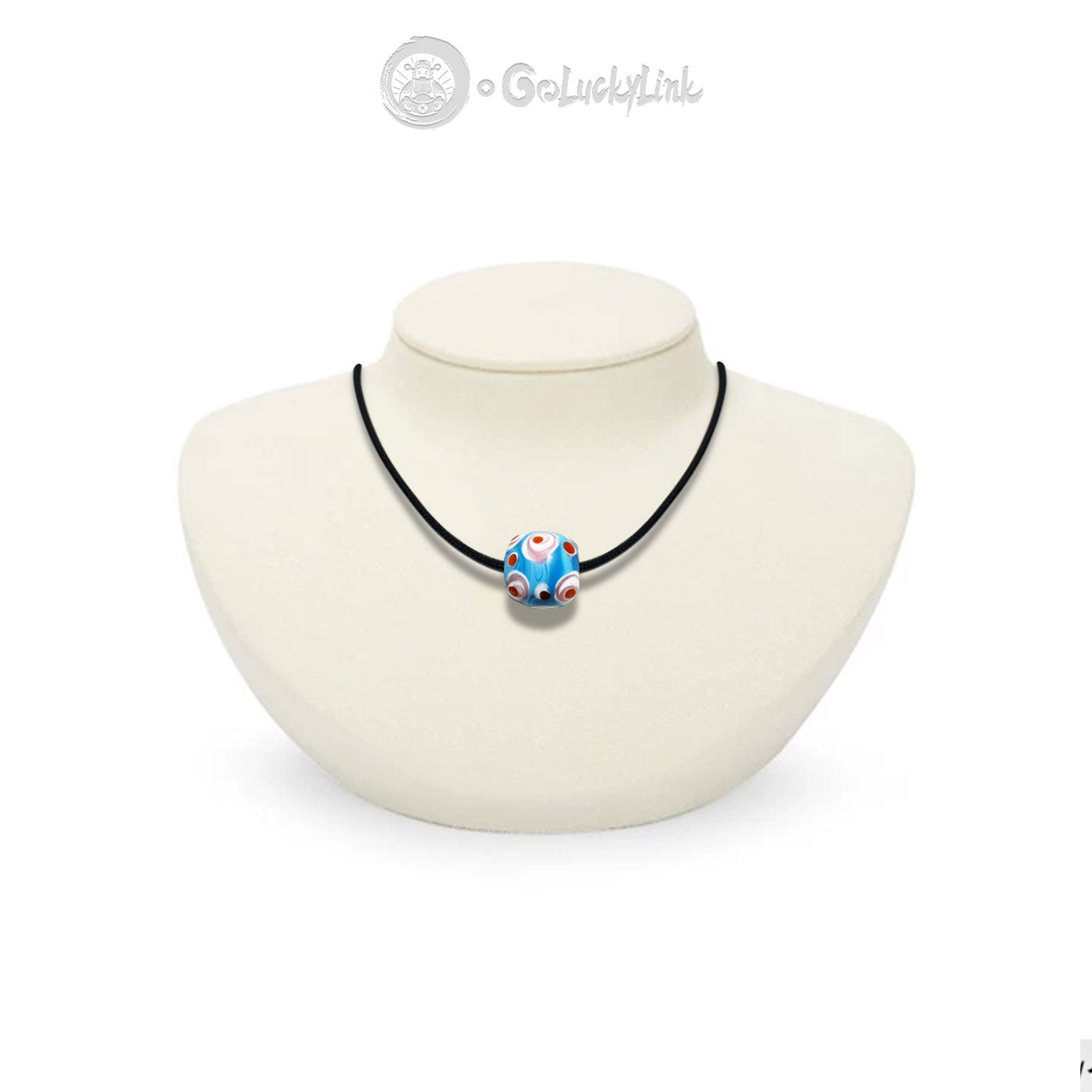 GoLuckLink Handcrafted Colored glaze Lucky Bead – Enhance Your Energy & Bring Good Fortune