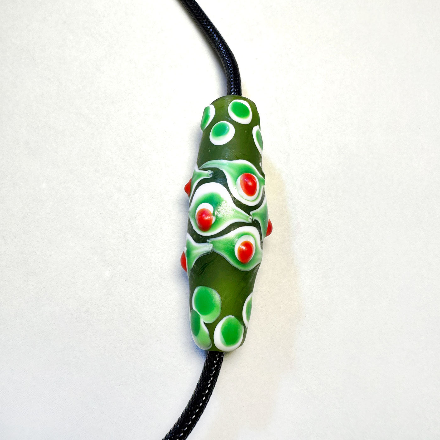 GoLuckLink Colored glaze Dzi Bead – Powerful Feng Shui Amulet for Protection and Wealth