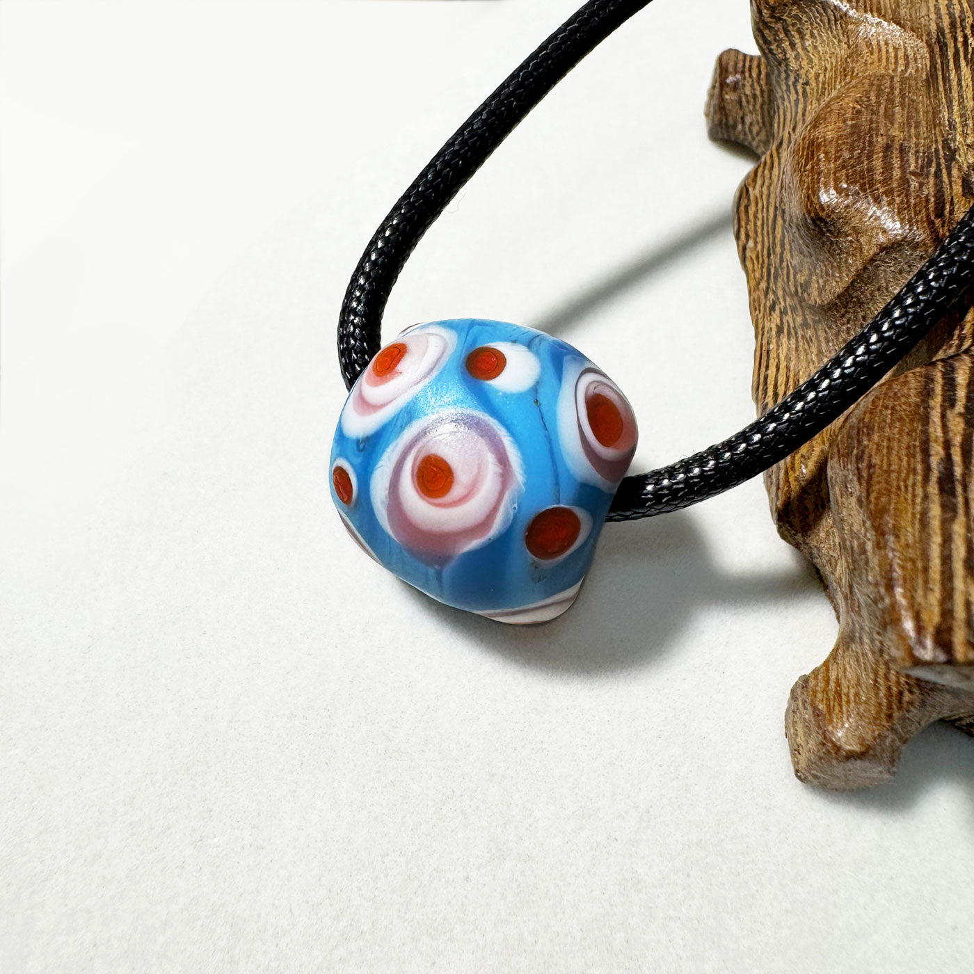 GoLuckLink Handcrafted Colored glaze Lucky Bead – Enhance Your Energy & Bring Good Fortune