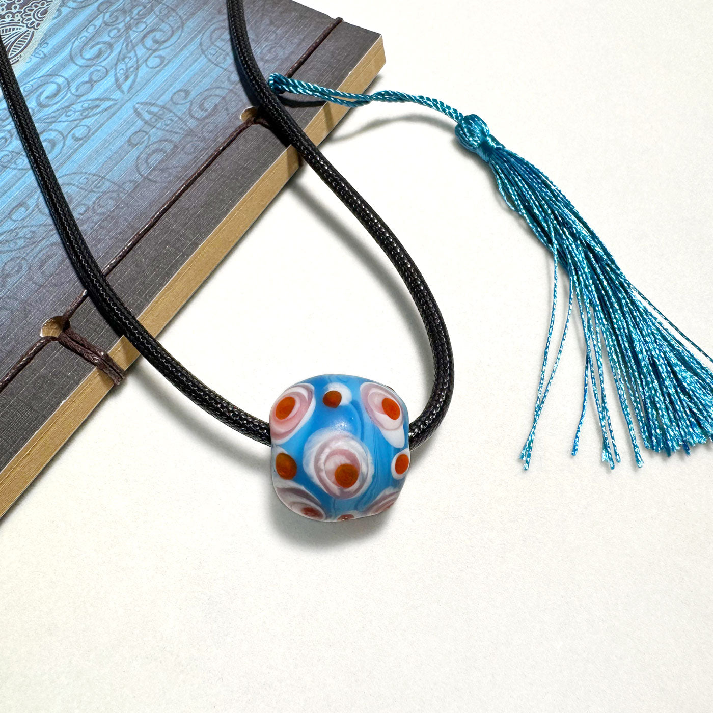 GoLuckLink Handcrafted Colored glaze Lucky Bead – Enhance Your Energy & Bring Good Fortune