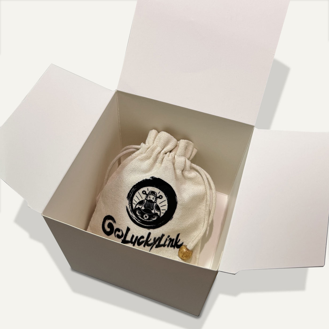 GoLuckLink Premium Glass Lucky Bead – Enhance Your Energy & Bring Good Fortune