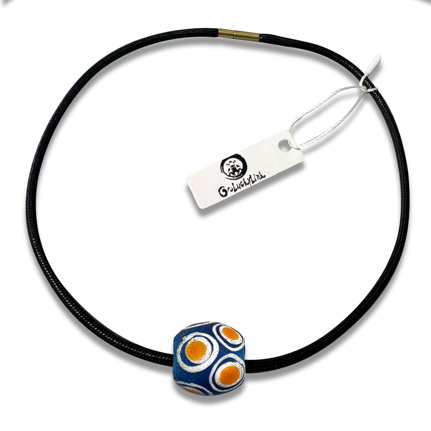 GoLuckLink Premium Glass Lucky Bead – Enhance Your Energy & Bring Good Fortune