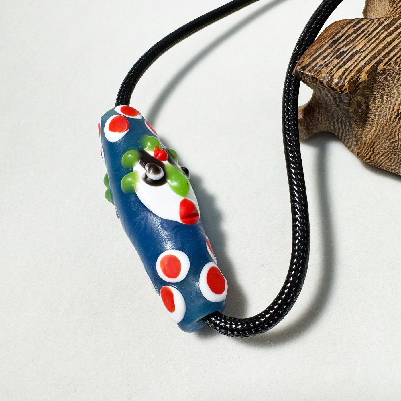 Colored glaze Dzi Bead – Powerful Feng Shui Amulet for Protection and Wealth